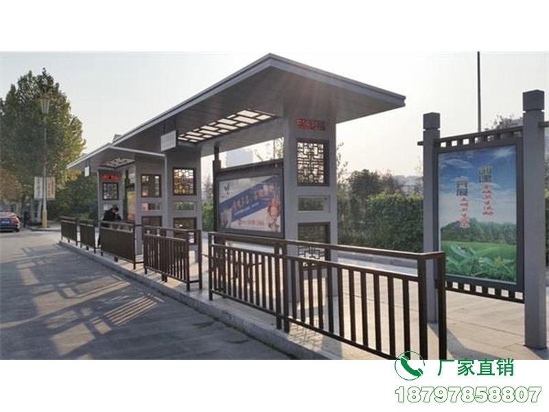 襄阳公交车站铝型材候车亭