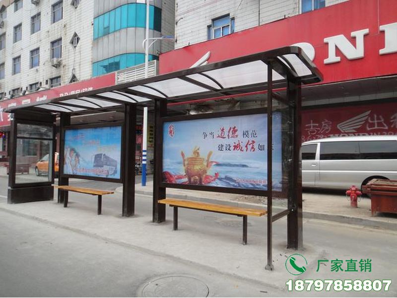 襄阳公交站台候车亭