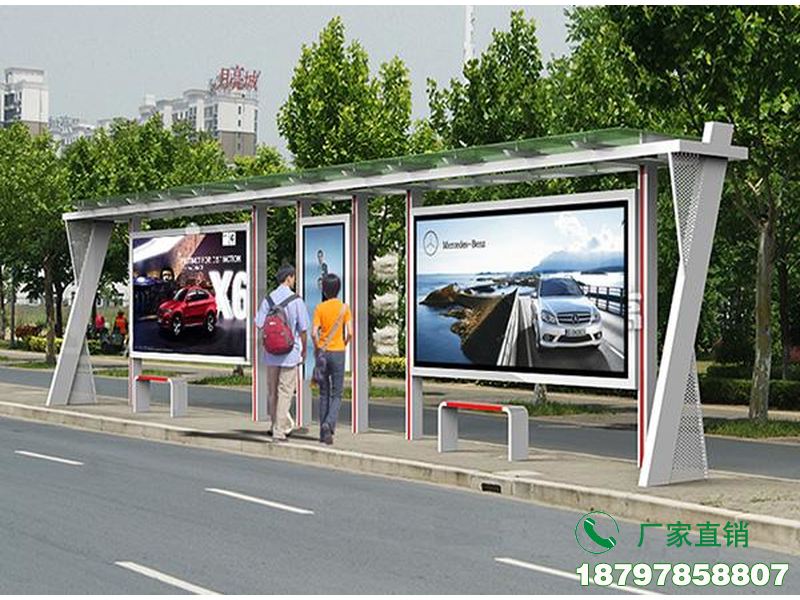 唐山城市新型特色公交候车亭