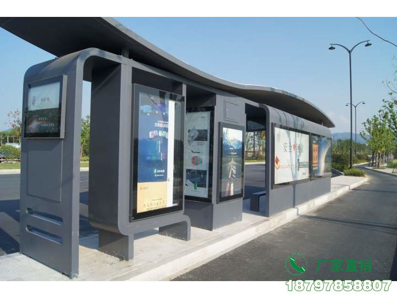 昌吉州广告创意公交站点候车亭