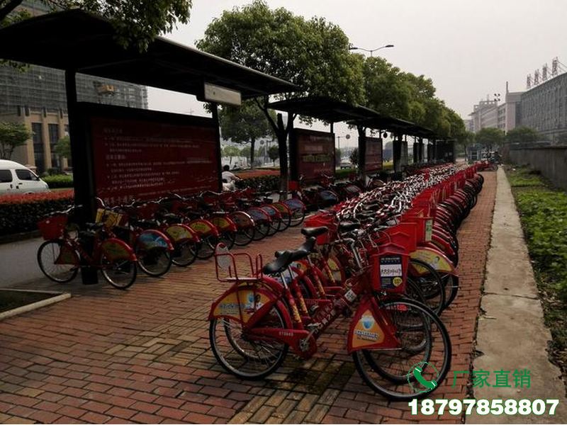 上海共享自行车智能停车棚