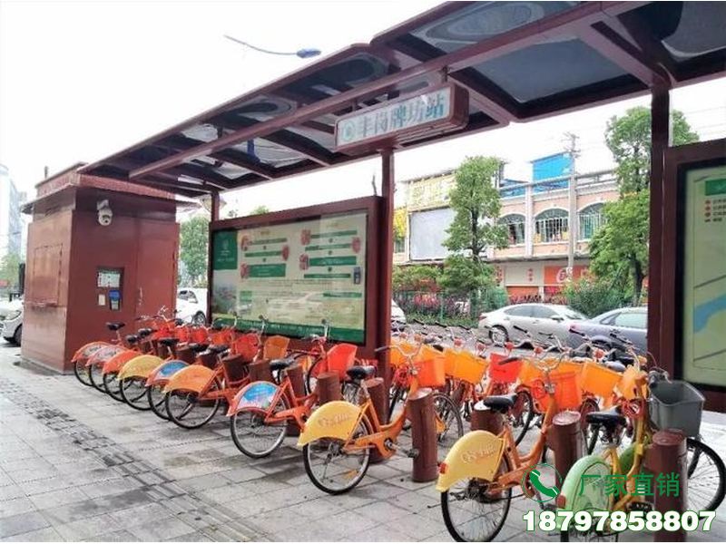 上海公共自行车停放亭