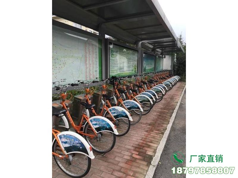 丹东城市共享单车存放亭