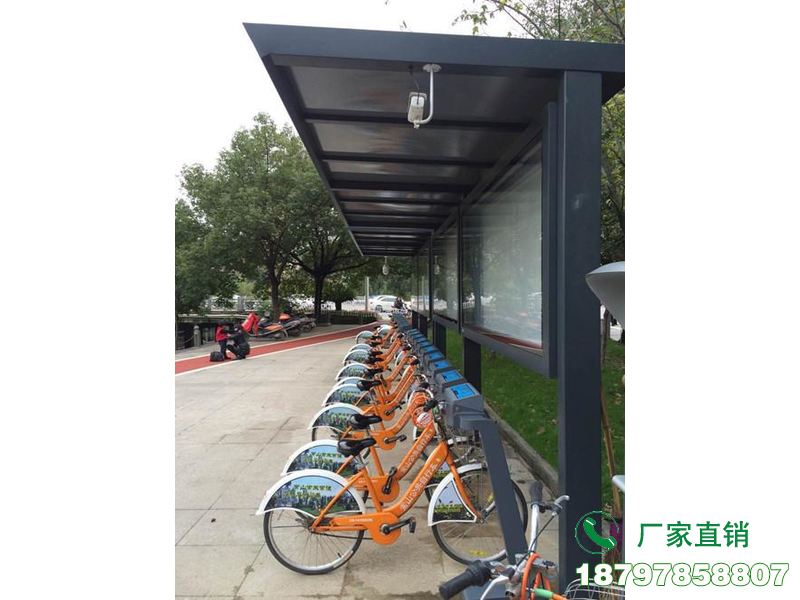 新华公共自行车智能候车亭