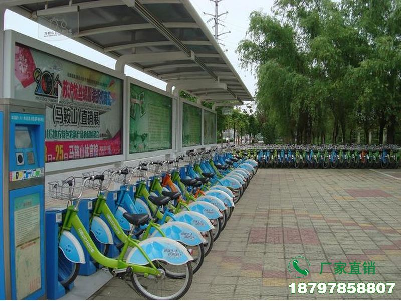 赤峰智能共享自行车停放棚
